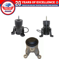 Engine Motor Mount 3PCS for 07-12 Nissan Altima/ 09-14 Maxima 3.5L Auto Trans 6B93BC-57