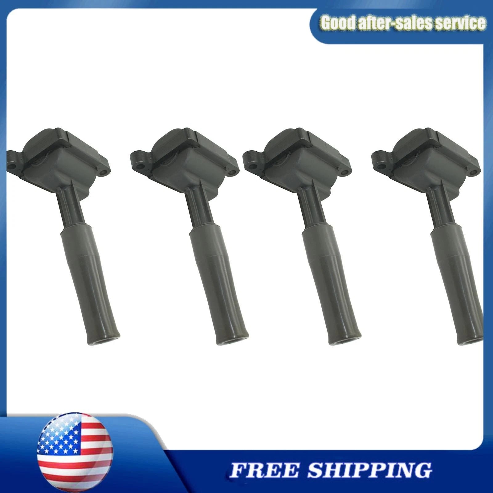 4x Ignition Coil 2 Pins For 97-99 Jaguar XJ8 XJR XK8 Vanden Plas UF347 LCA1510AB 6B93BC-57