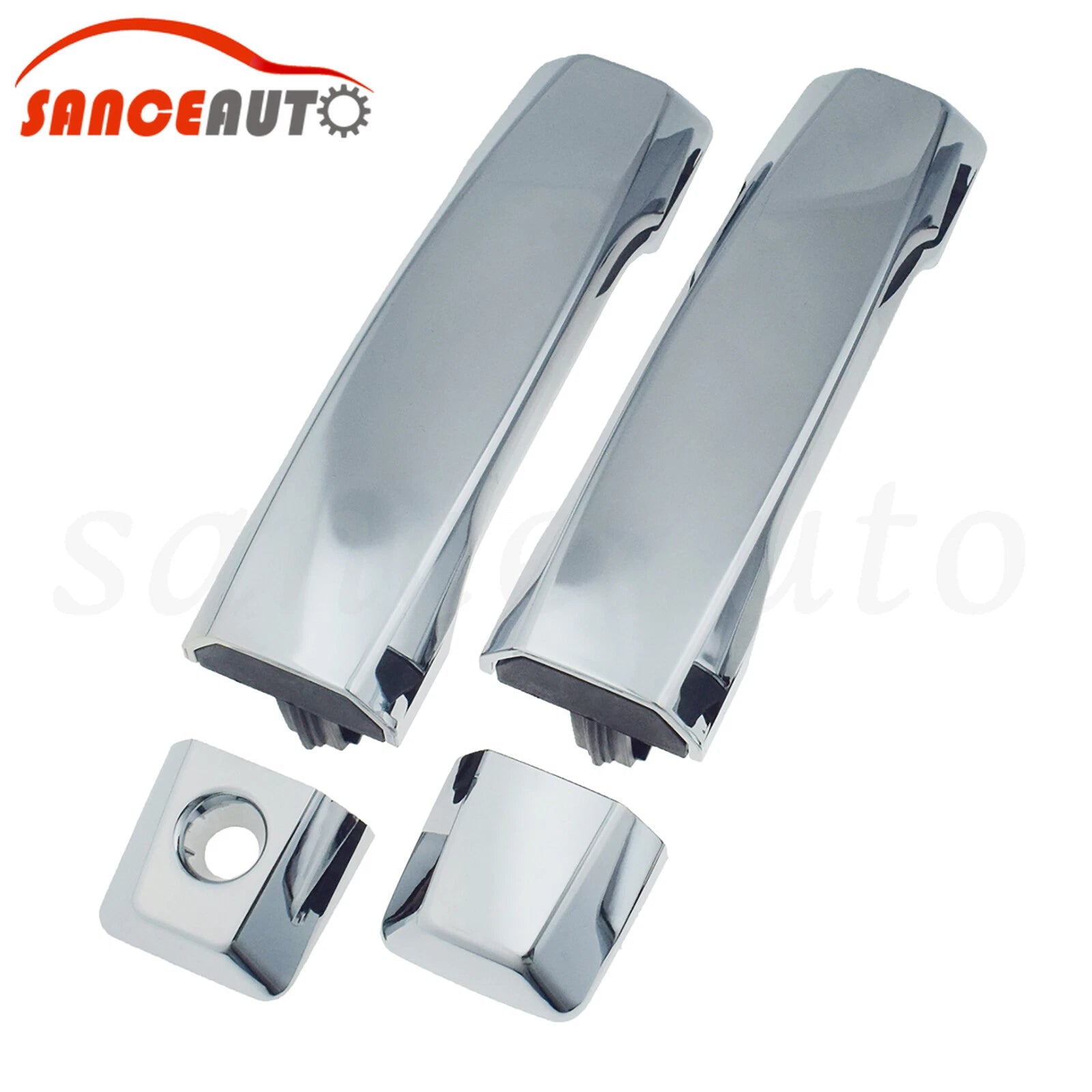 Front LH RH 2PC Outside Door Handle For 04-15 Nissan Titan Armada 04-10 Infiniti 6B93BC-57