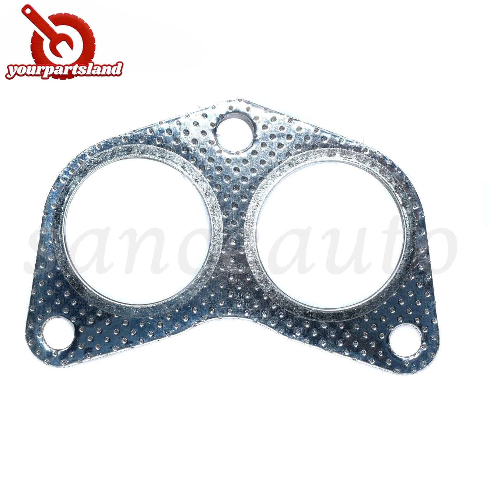 Front Manifold Exhaust Gasket 2PC 44022AA020 For Subaru Forester 98-19 Non Turbo 6B93BC-57