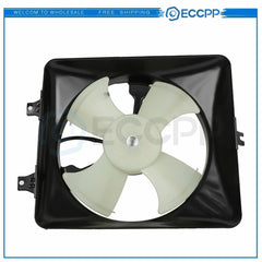 A/C Condenser Cooling Fan Assembly For 2003 2004 2005 2006 2007 Honda Accord 6B93BC-57