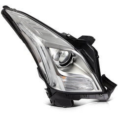 Headlights Assembly For 2017-2013 Cadillac XTS 3.6L LED HID/Xenon Chrome LH+RH 6B93BC-57