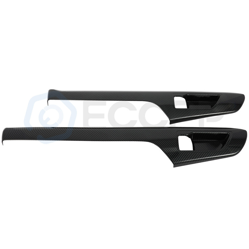 For 20-22 Toyota Highlander Door Molding Trim Carbon Fiber Front Rear Left Right 6B93BC-57