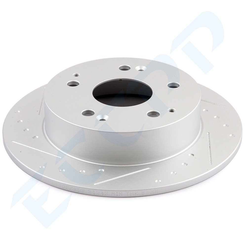 Rear Brake Disc Rotors For Acura Integra Acura RSX Honda Accord 2005 Honda Civic 6B93BC-57