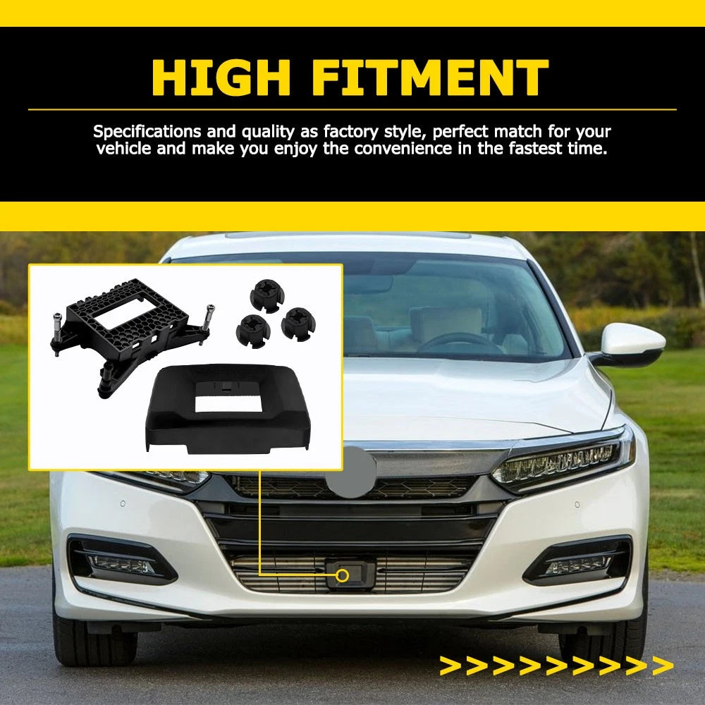 For Honda Accord 2018-2020 Distance Sensor Milliwave Radar Cover Base+3 Clips EA 6B93BC-57