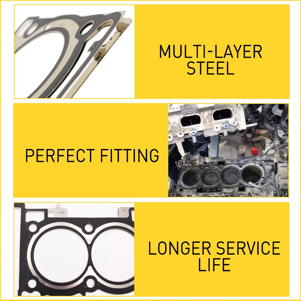 Cylinder Head Gasket For Hyundai 11-16 Santa Fe Sonata 2.4L Tucson 22311-2G700 6B93BC-57