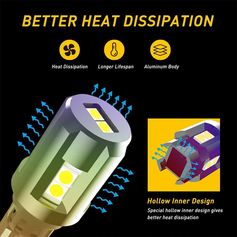 AUXITO T15 921 LED Cargo Area Truck Light Bulb for Chevy Silverado 1500 99-2018 AUXITO