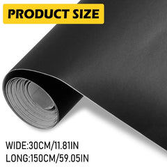 Auto Accessories Matte Black Wrap Vinyl Film Car Interior Wrap Stickers w/ tools 6B93BC-57