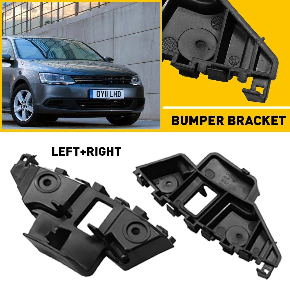 For 2014 2011 VW Jetta Front Bumper Support Retainer Brackets Spacer Left Right 6B93BC-57