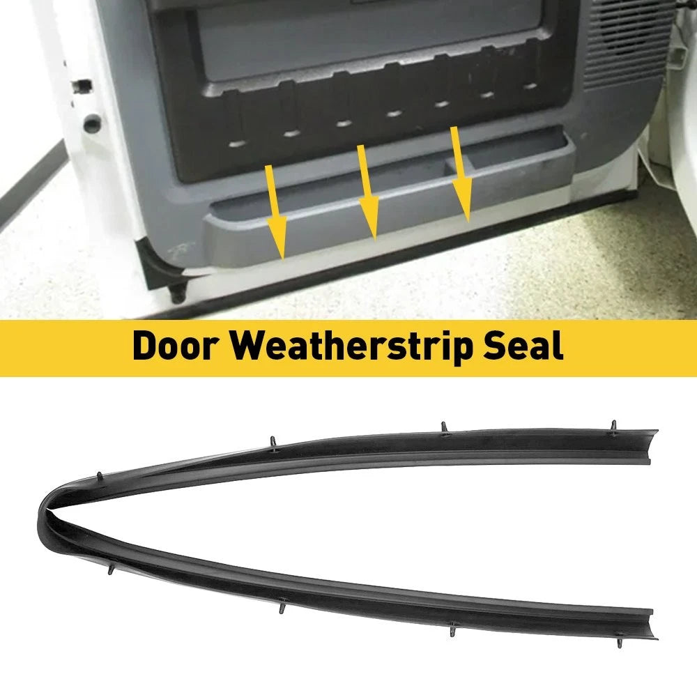 Front Lower Door Weatherstrip Seal For 1999-2016 Ford F250 F350 F450 Super Duty 6B93BC-57