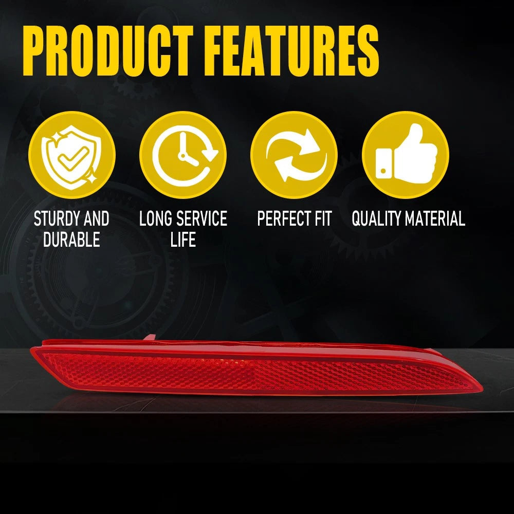 Bumper Reflector For 2012 2013 2014 Honda CR-V Rear Right 33505SLJ013 EOA 6B93BC-57
