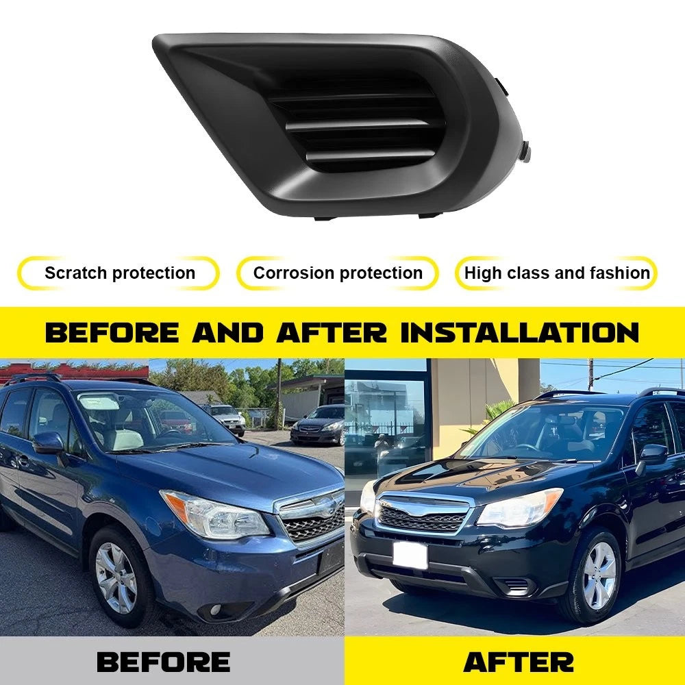Front Bumper Fog Light Bezel Trim Cover For Subaru Forester 2014-2016 RH LH EOA 6B93BC-57