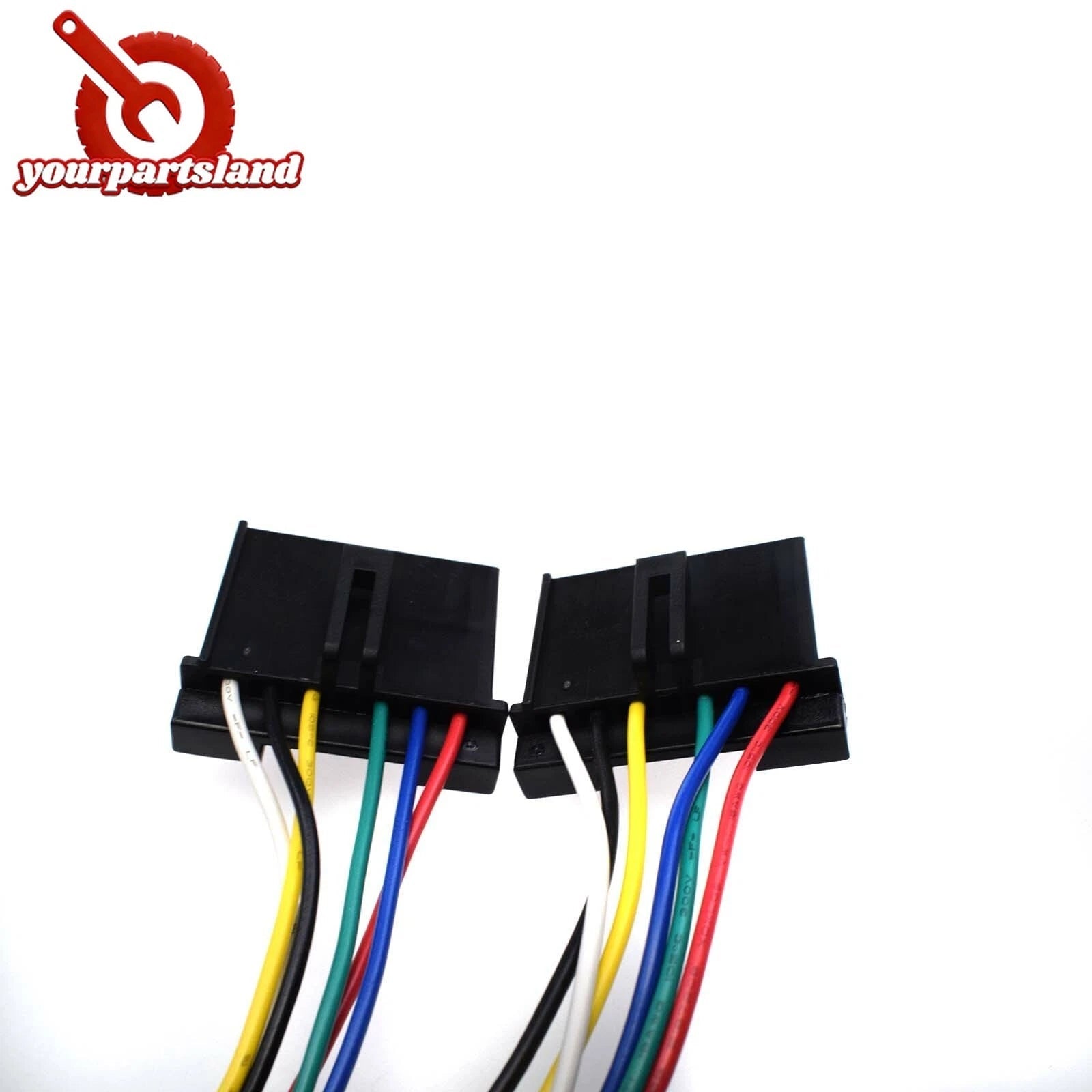 2PCS Rear Stop Tail Lamp Wiring Harness Loom Repair Cable for Ford Transit 00-15 6B93BC-57