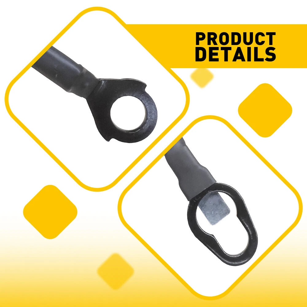 Rear Tailgate Cables Straps Set Pair for 1983-1996 Ford F150 F250 F350 6B93BC-57