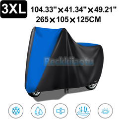 3XL Motorcycle Cover Waterproof Outdoor Rain Sun UV Scooter Motorbike Protector