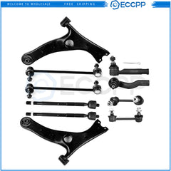 Front Lower Control Arm Tie Rod End Sway Bar For 2001 2002 2003 Toyota RAV4 KOEEP