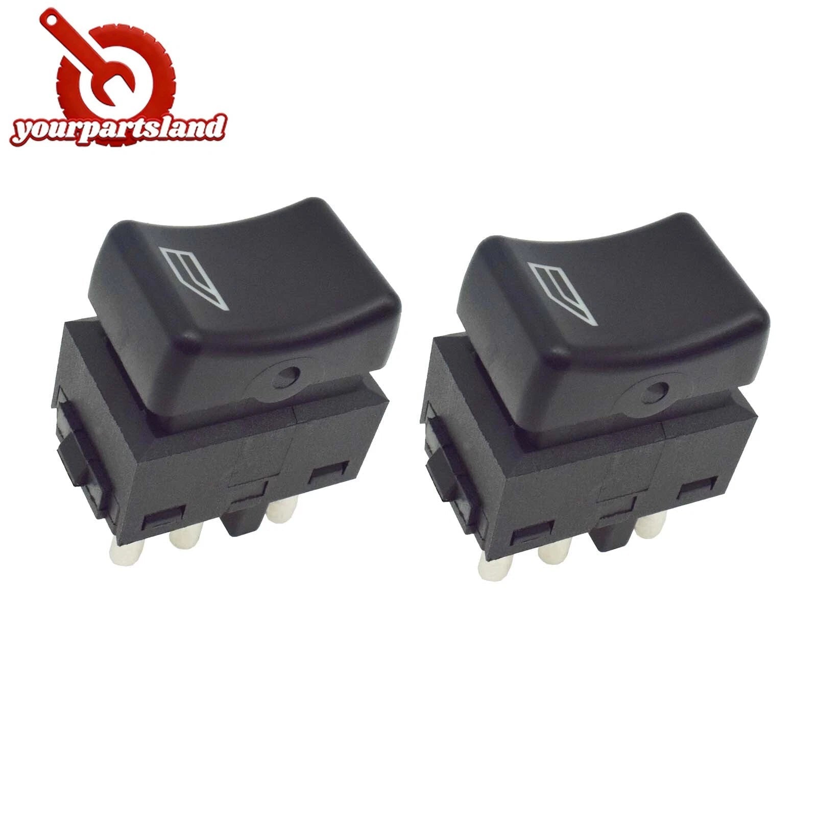 2PCS For Volvo FH 12 16 FL FM 10 NH NL 1985-2006 Window Regulator Switch 3944084 6B93BC-57