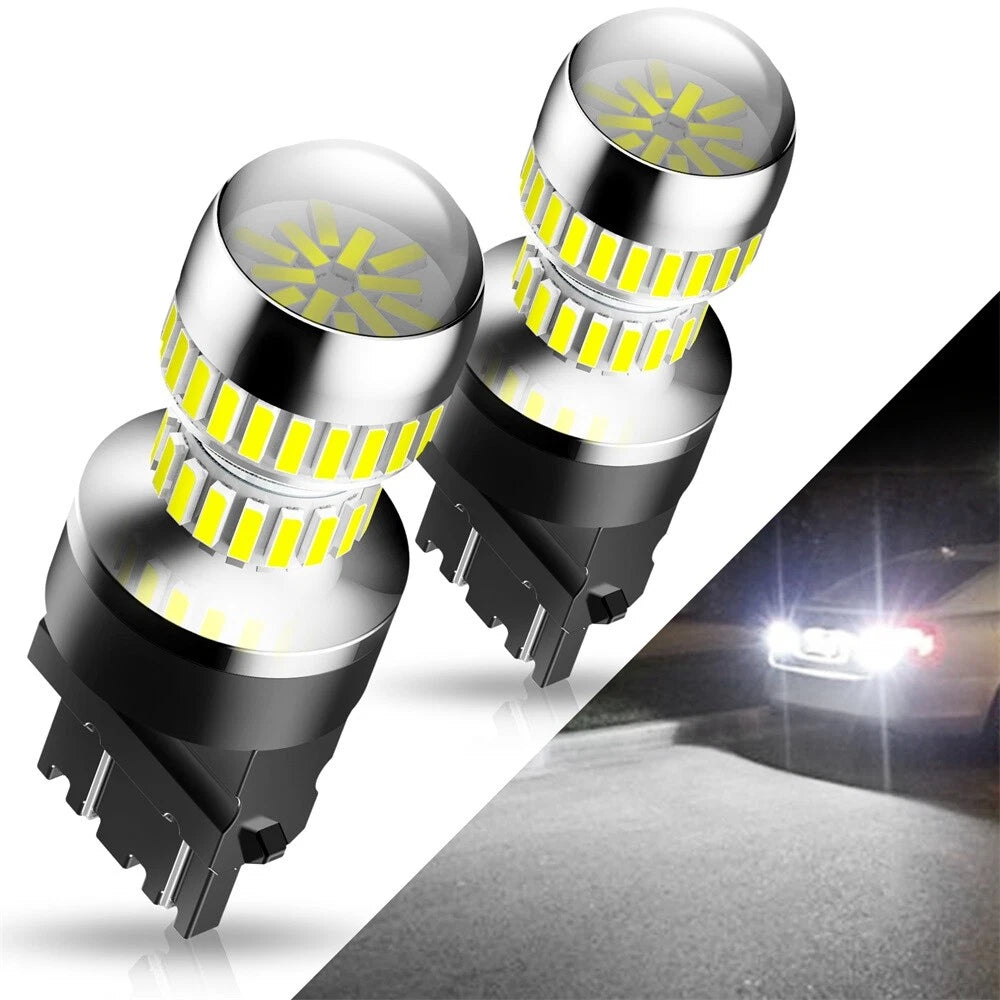 AUXITO 3157 LED Brake Tail Rear Turn Signal Light Bulb Lamp White Red Amber EOA AUXITO