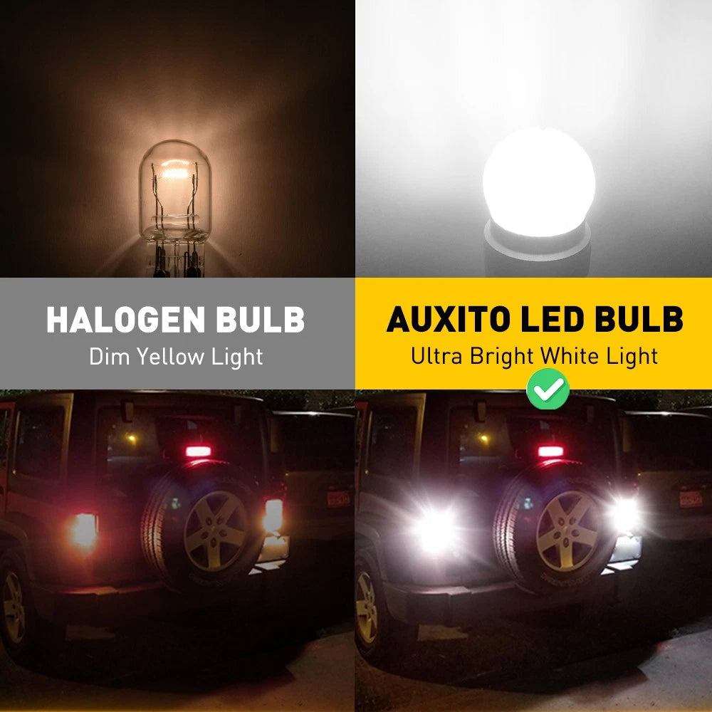 For Toyota Prius 2004-2015 LED Back Up Reverse Light Bulb Lamp Bright White 7443 6B93BC-57