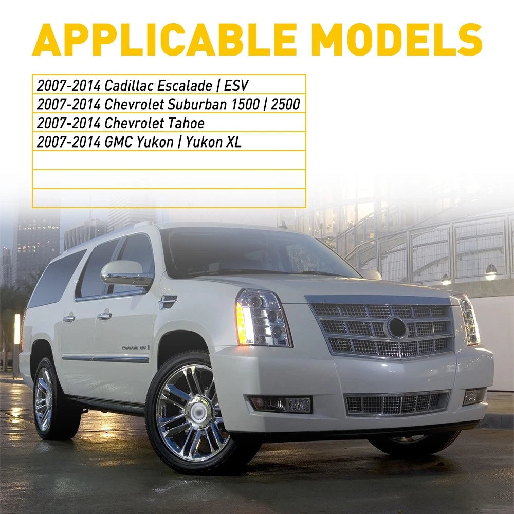 LED License Plate Tag For Lights 2007-2014 Suburban Tahoe Escalade Yukon ESV 6B93BC-57