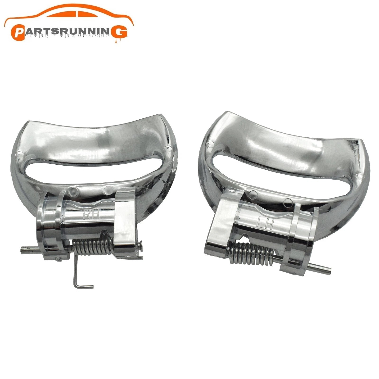 For Chevy HHR 2006-11 Front/Rear Left & Right Inside Interior Chrome Door Handle 6B93BC-57