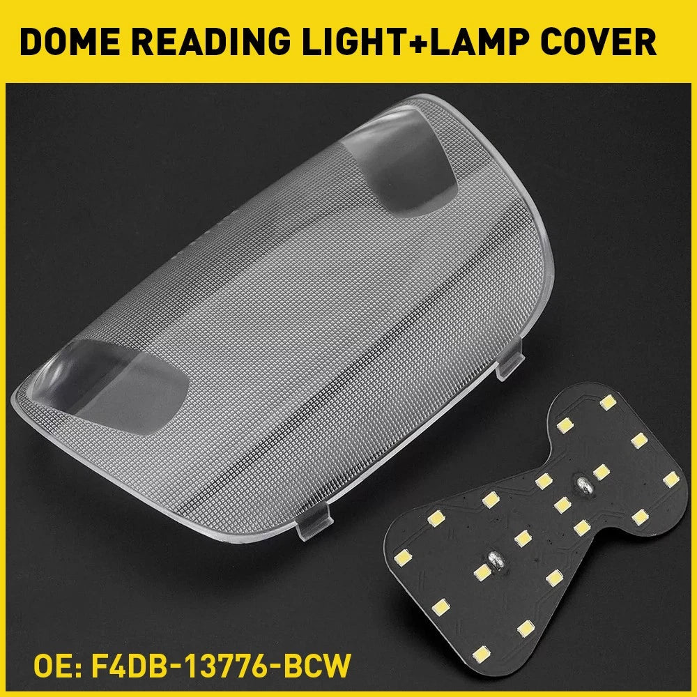 Clear Interior Dome LED Light For 1999-07 Ford F-250 350 450 550 Super Duty EOA 6B93BC-57