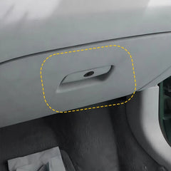 For Buick LaCrosse Allure 2005-2009 Gray Glove Latch Box Lock Handle 15251006 EA 6B93BC-57