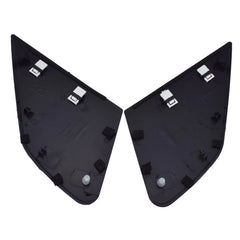 Pair Front Door Garnish Window Glass Plate Cover Trim For Honda Fit 2009-2013 6B93BC-57