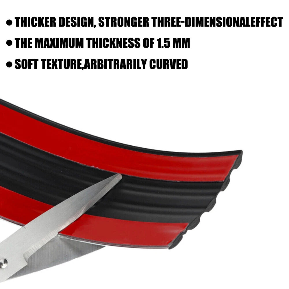 4M Body Side Molding Black Chrome For Universal Chevy GMC Tahoe Yukon Suburban A 6B93BC-57
