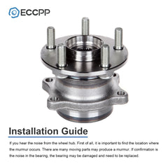 1Pc Wheel Hub Bearing Rear AWD For Subaru Forester Legacy Outback Impreza BRZ 6B93BC-57