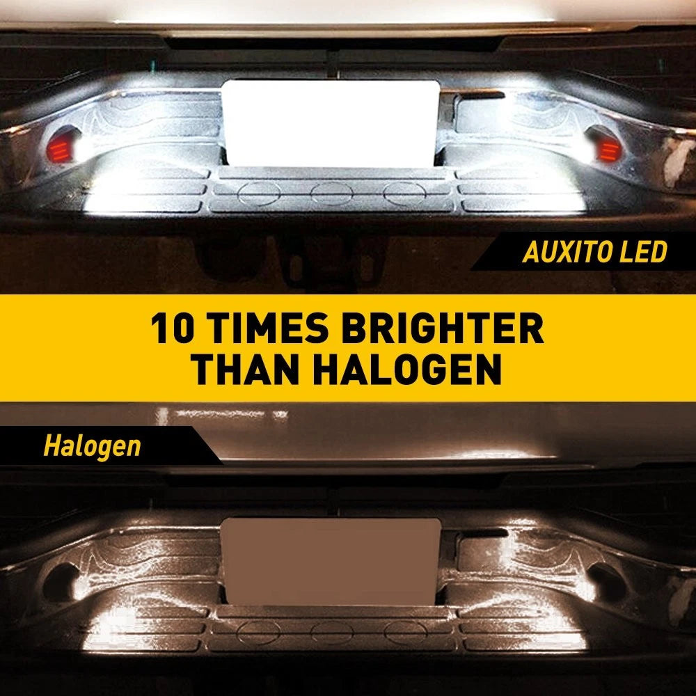 AUXITO LED License Plate Light Lamp For Toyota Tacoma 1995-2004 White Red EOA AUXITO