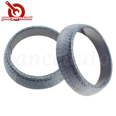 2Pcs For Subaru Forester WRX STi Legacy Downpipe to Catback Donut Exhaust Gasket 6B93BC-57