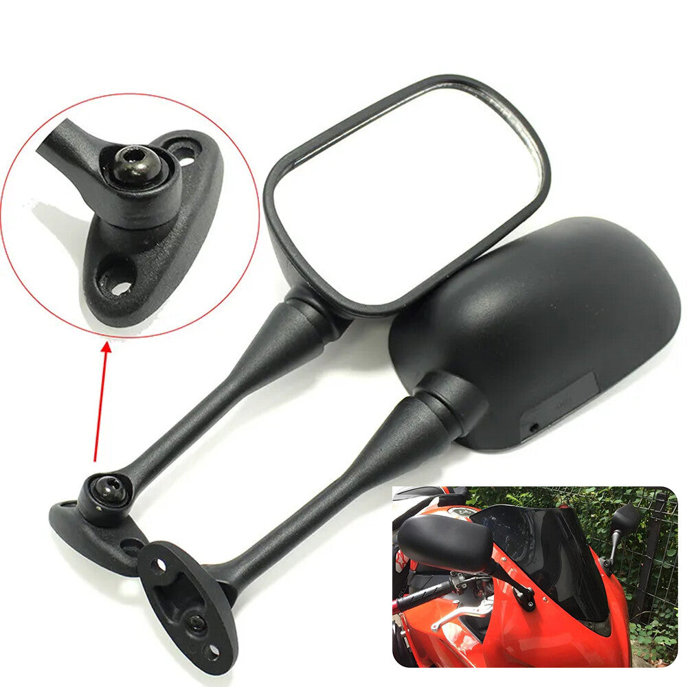 For Kawasaki Ninja 250R 2008 2009 2010 2011 2012 Pair Motorcycle Rearview Mirror