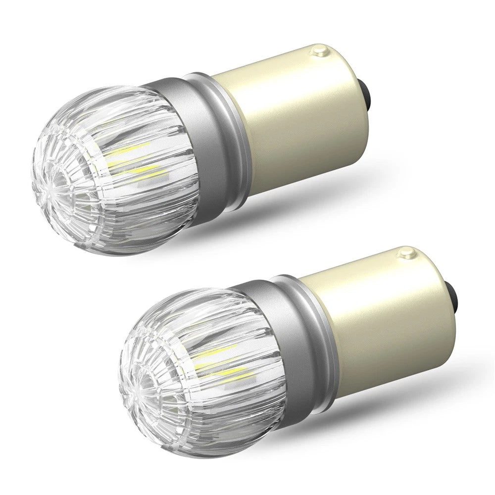 2x Super Bright 1156 1141 LED Interior RV Camper Trailer Light Bulb 6000K White 6B93BC-57