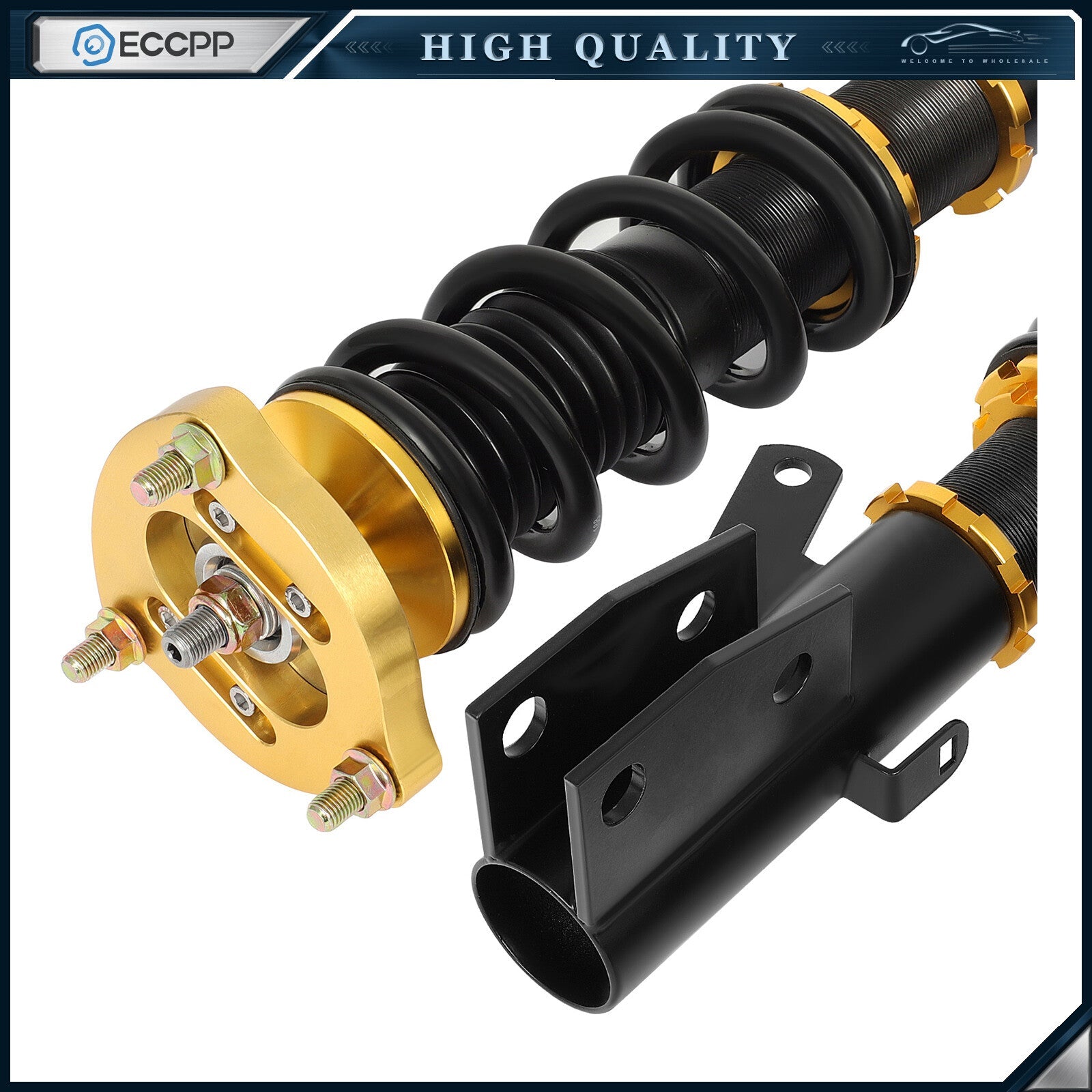 ECCPP Coilovers Suspension Set For Honda Civic 2012-15 Adj. Height Struts Shocks ECCPP