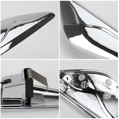 Front Left Right Side Fender Side Marker Finisher for 15-17 BMW X3 X4 F25 F26 6B93BC-57