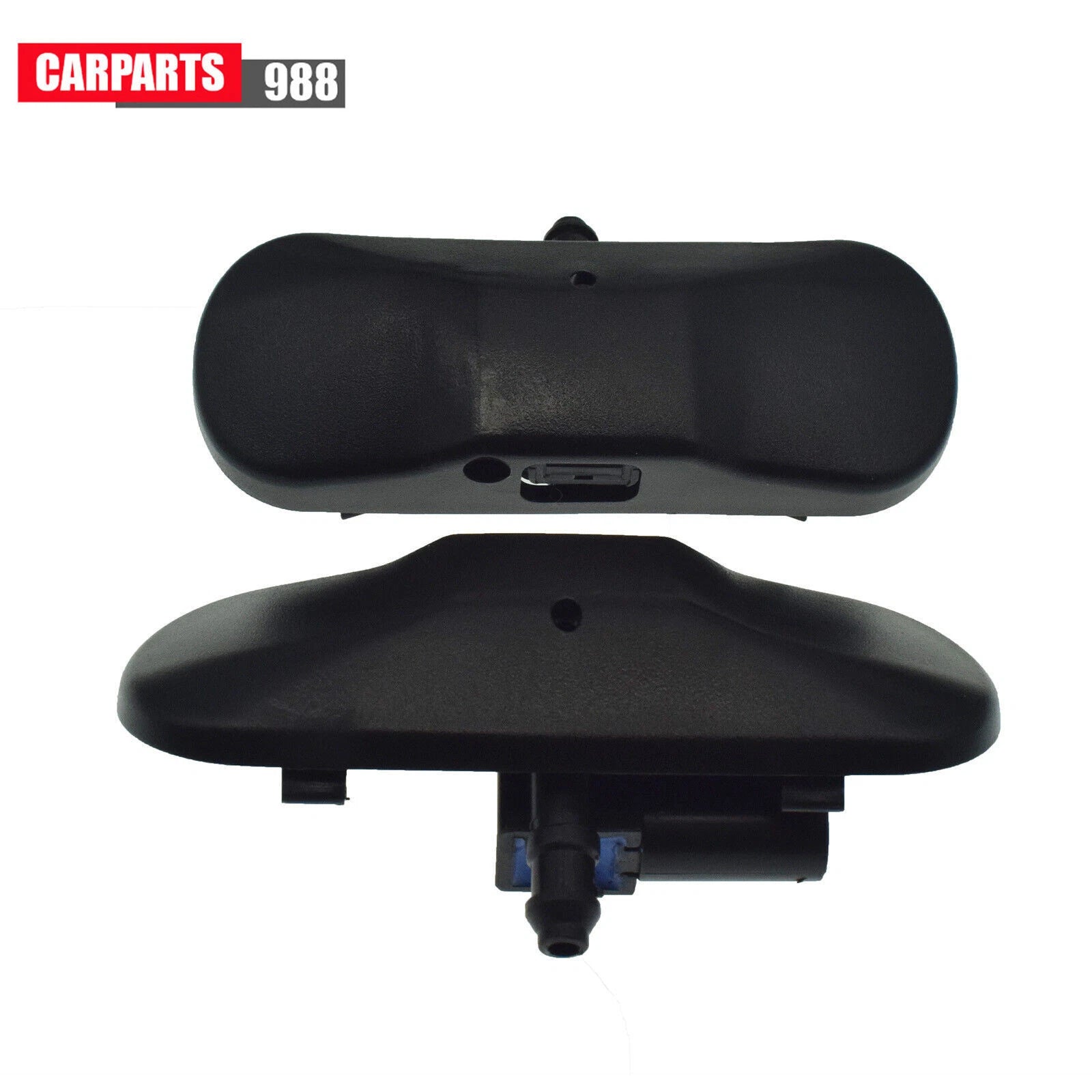 Pair Windshield Washer Spray Nozzle Heated For VW Jetta Golf Mk5 Mk6 Passat B6 6B93BC-57