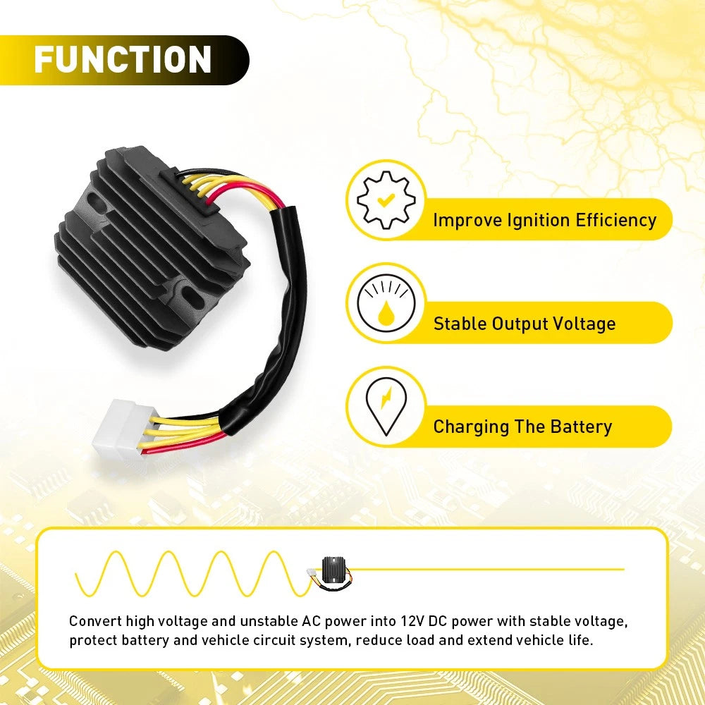 Voltage Rectifier Regulator For Suzuki GSXR600 1997-05 GSXR750 1996 32800-44D11 6B93BC-57