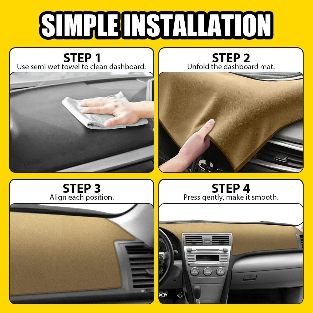 Dash Cover For 2007-2011 Toyota Camry Beige Replacement Dashboard Cover Mat EOA 6B93BC-57