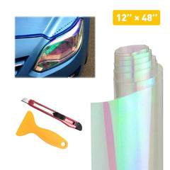Neo Pearl Gloss Headlight Tint Film Fog Taillight Vinyl Wrap Chameleon 12"X48" A 6B93BC-57