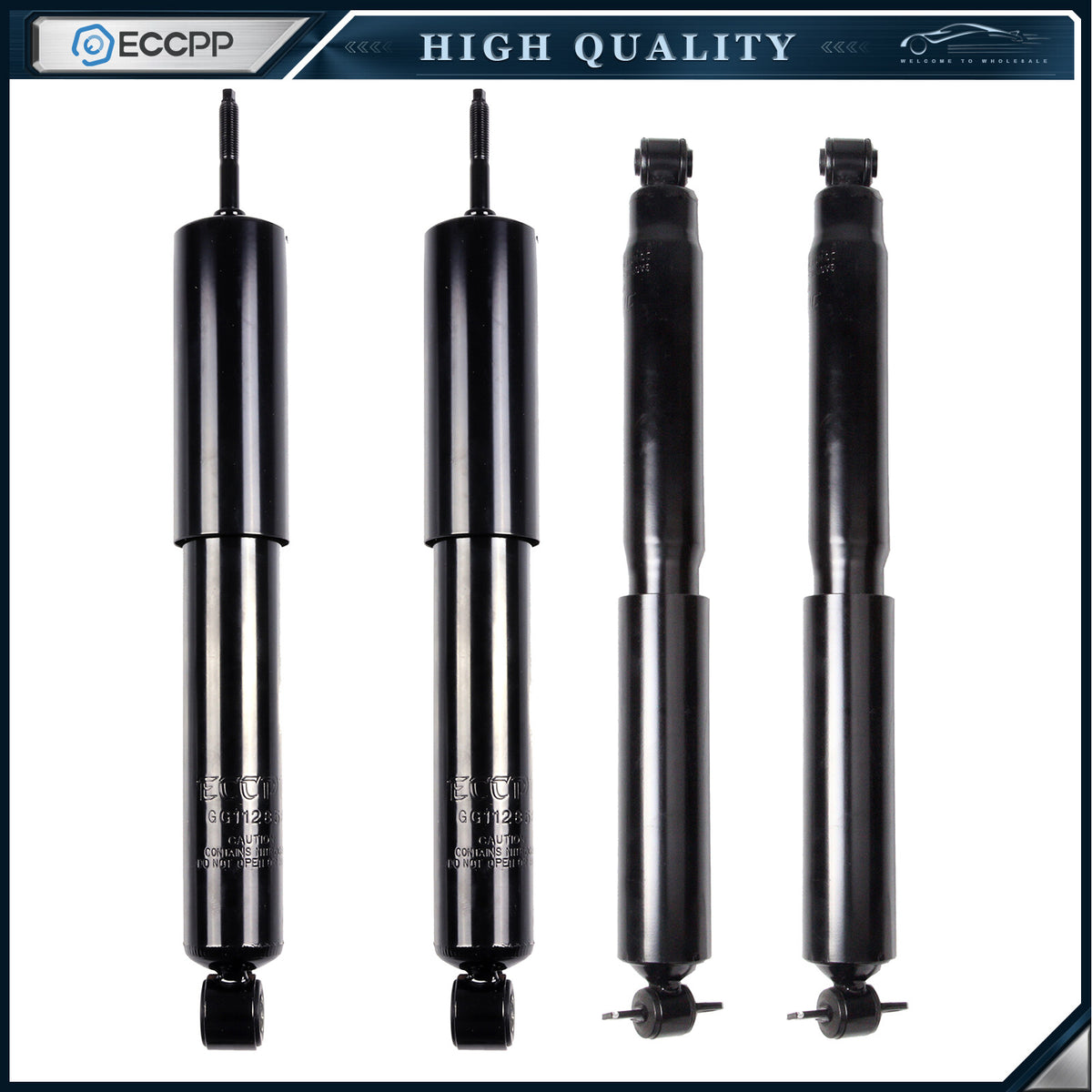 Front Rear Struts Shocks For 2004-2012 GMC Canyon Chevrolet Colorado Left Right