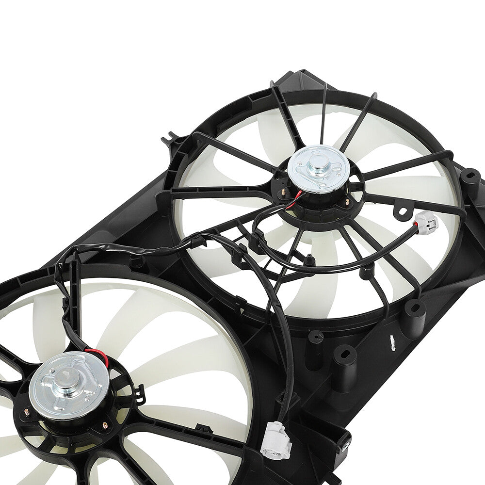 Electric Radiator Condenser Fan Assembly For 2012 2013 2014 15-17 Toyota Camry KOEED