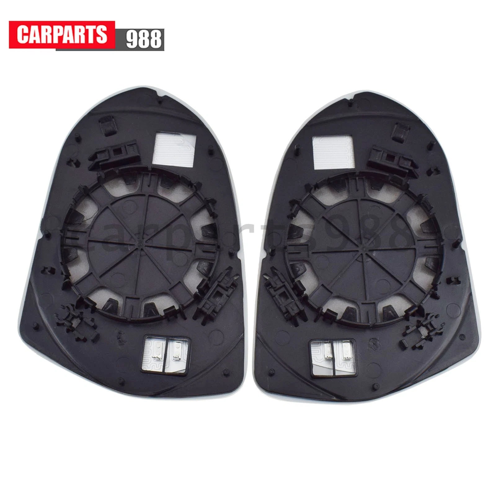 2Pcs Left Right Rearview Heated Mirror Glass for Kia Niro 2016-2021 87611-G5030 6B93BC-57