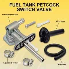 Fuel Valve Petcock w/ Lever For Yamaha Kodiak 400 YFM400FA YFM450FA 4x4 00-06 EA 6B93BC-57