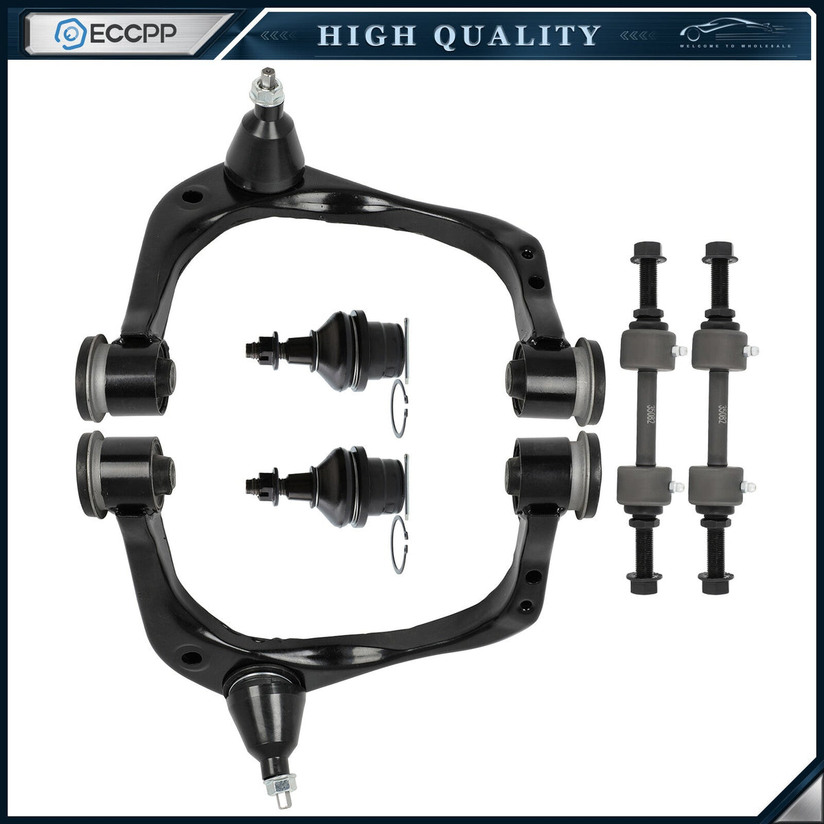 Front Control Arm and Ball Joint Sway Bar Link For 2015 16 2017-2018 Ford F-150 6B93BC-57
