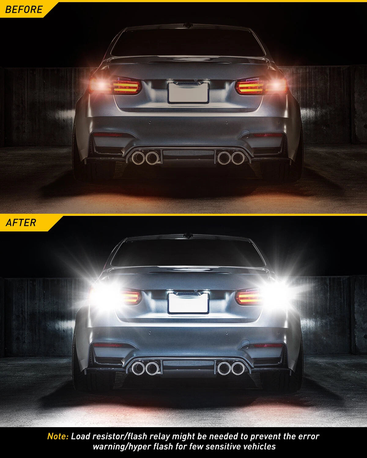 3157 LED White Daytime Running Light Bulb DRL for Chevy Silverado 1500 2000-2007 6B93BC-57
