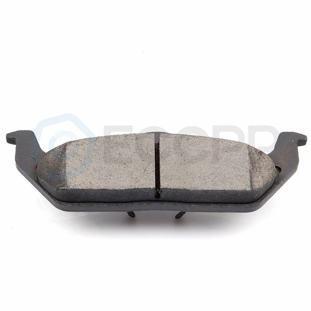 Rear Brake Calipers Brake Pads Set 6Pcs For 2004-2011 Ford F-150 184858 1012 6B93BC-57