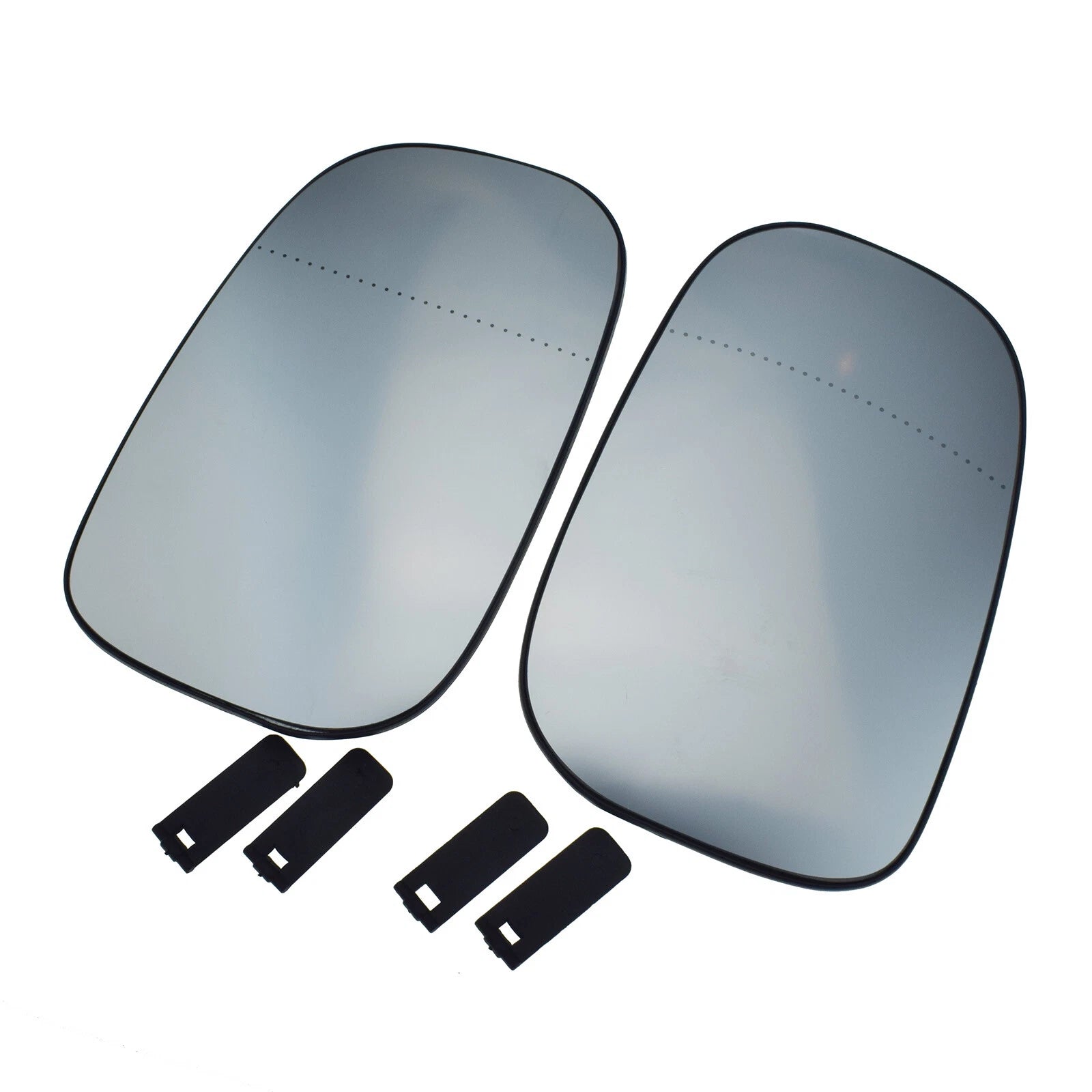 Left Right Side Mirror Glass with Backing for Volvo C30 C70 S40 S60 V50 2007-13 6B93BC-57