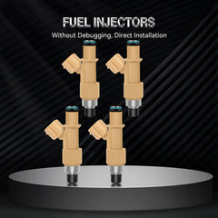For Subaru Forester Impreza Outback Legacy Saab 9-2X 2.5L 4pcs Fuel Injectors 6B93BC-57