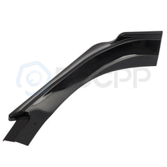 Fits 2013-2016 Hyundai Genesis Coupe 3pcs Gloss Black Front Bumper Lip 6B93BC-57